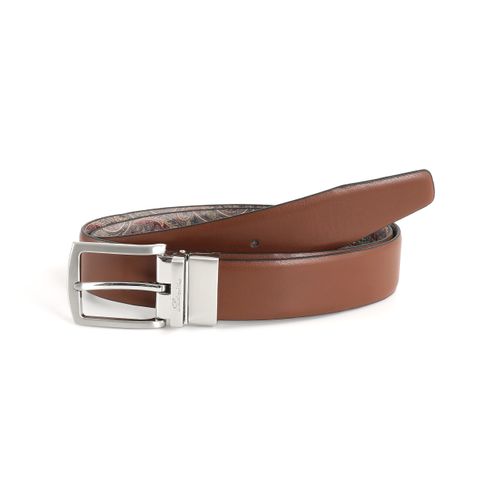 SEIDENFALTER Wendegürtel Leder Uni