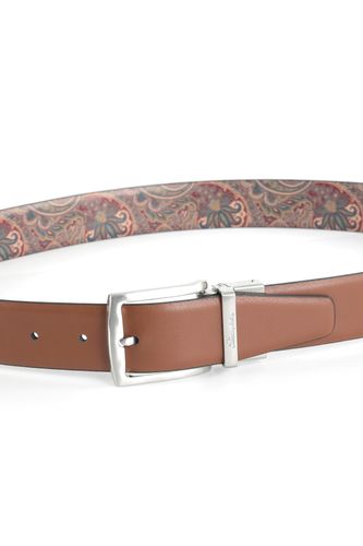 SEIDENFALTER Wendegürtel Leder Uni
