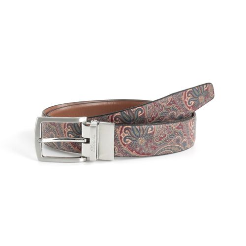 SEIDENFALTER Wendegürtel Leder Uni