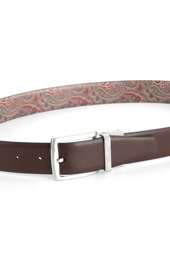 SEIDENFALTER Wendegürtel Leder Uni