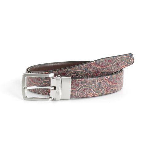 SEIDENFALTER Wendegürtel Leder Uni