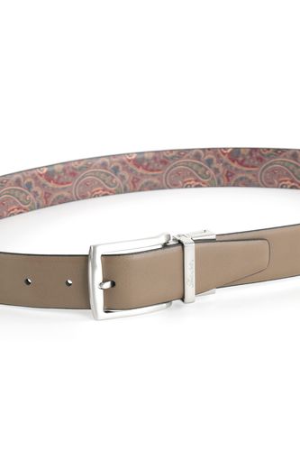 SEIDENFALTER Wendegürtel Leder Uni