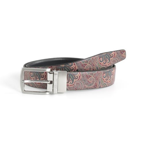 SEIDENFALTER Wendegürtel Leder Uni