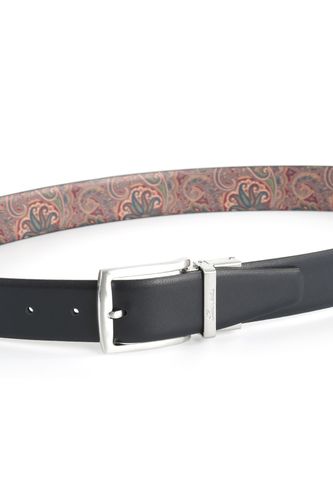 SEIDENFALTER Wendegürtel Leder Uni