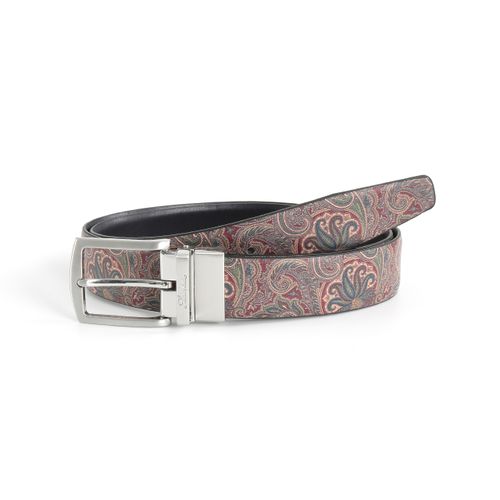 SEIDENFALTER Wendegürtel Leder Uni