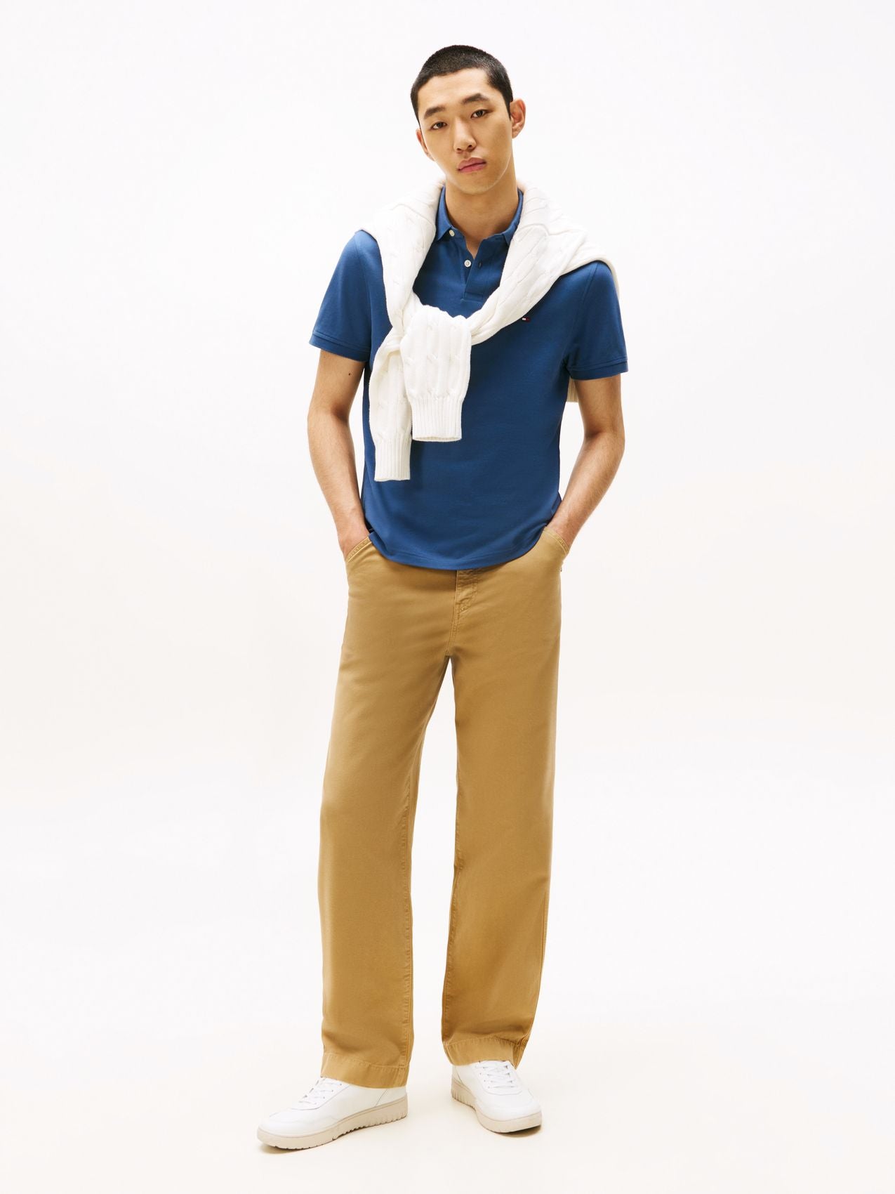 TOMMY HILFIGER 1985 Regular Fit Pique Polo Shirt