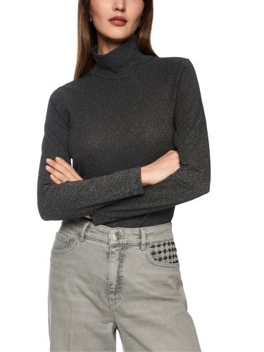 MARC CAIN Schmaler Lurex-Longsleeve