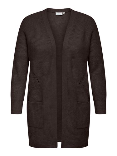 ONLY CARMAKOMA CARWHITNEY LIFE LS LONG CARDIGAN KNIT