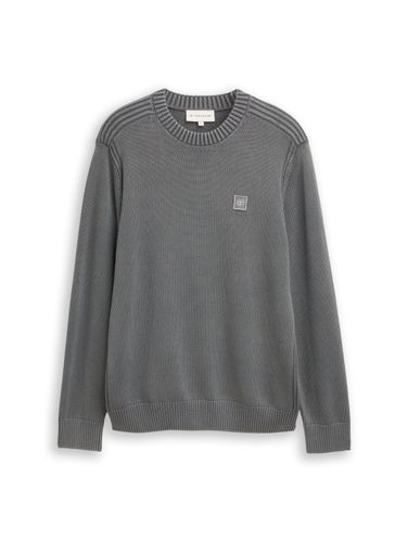 TOM TAILOR Strickpullover im Washed-Look aus Baumwolle XXXL