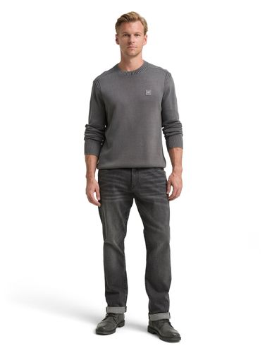 TOM TAILOR Strickpullover im Washed-Look aus Baumwolle