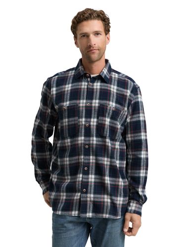 TOM TAILOR Comfort Fit Flanell-Hemd mit Karomuster