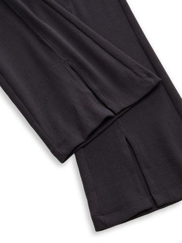 TOM TAILOR Flared Leggings mit Schlitz-Detail