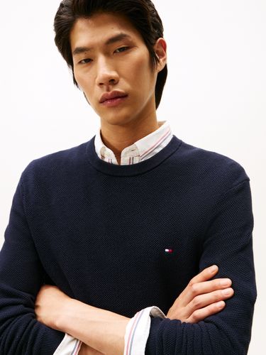 TOMMY HILFIGER ESSENTIAL STRUCTURE CREW NECK