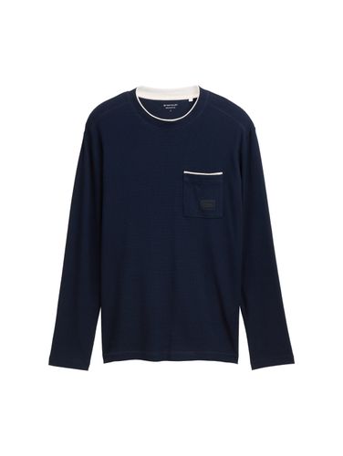 TOM TAILOR 2-in-1 Langarmshirt aus Baumwolle XXL