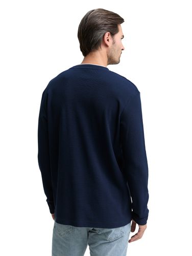 TOM TAILOR 2-in-1 Langarmshirt aus Baumwolle