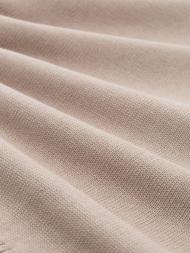 TOM TAILOR Troyer Strickpullover im Washed-Look aus Baumwolle