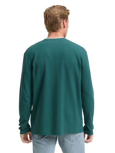 TOM TAILOR 2-in-1 Langarmshirt aus Baumwolle