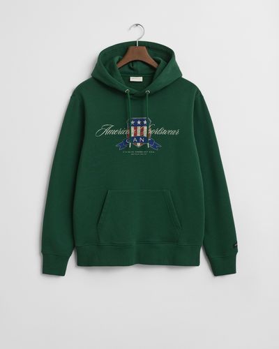 GANT Crest Graphic Hoodie XL