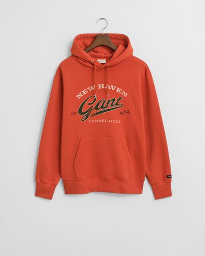 GANT Crest Graphic Hoodie L