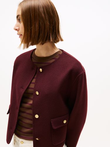 TOMMY HILFIGER DF WOOL BLEND REG LADY JACKET