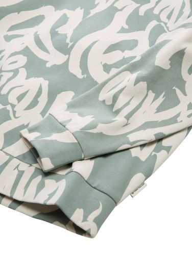 TOM TAILOR Oversize Sweatshirt mit Allover-Print