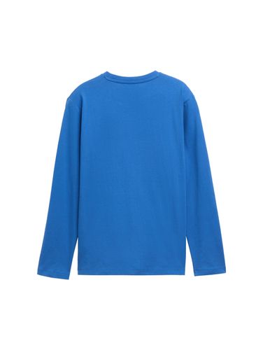 TOM TAILOR Langarmshirt mit Text-Print