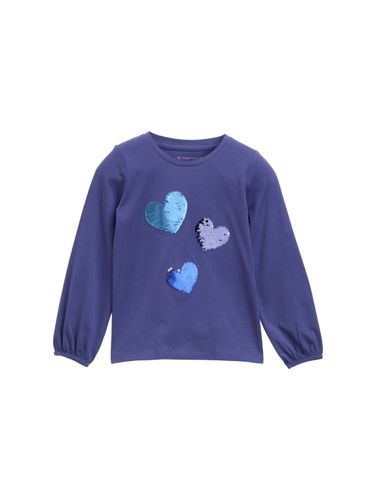 TOM TAILOR Langarmshirt mit Wendepailletten