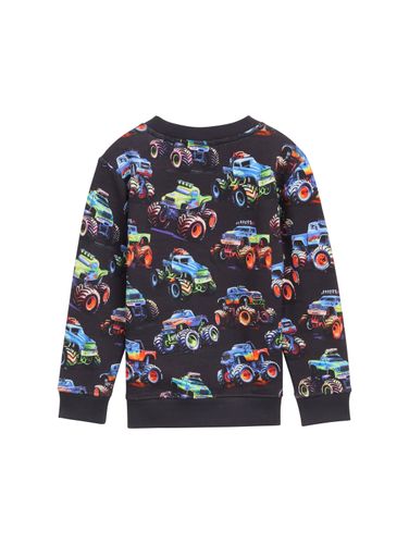 TOM TAILOR Sweatshirt mit Allover-Print