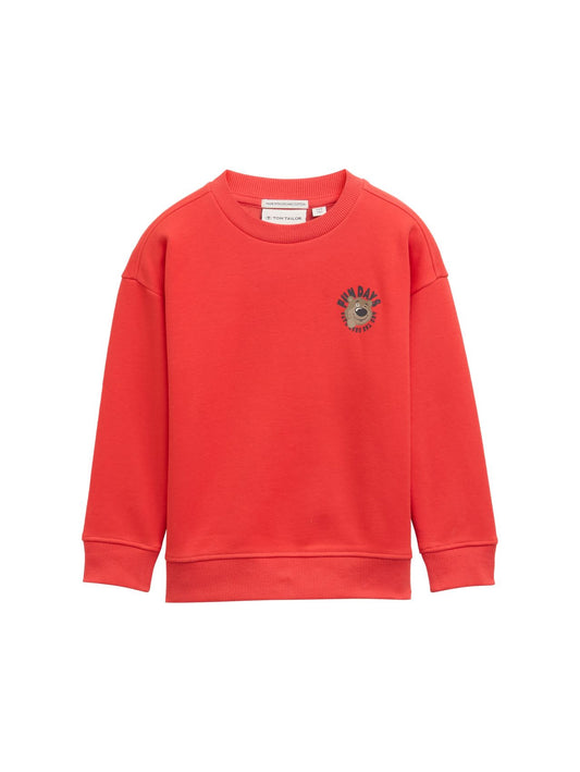 TOM TAILOR Oversize Sweatshirt mit Print 116 122