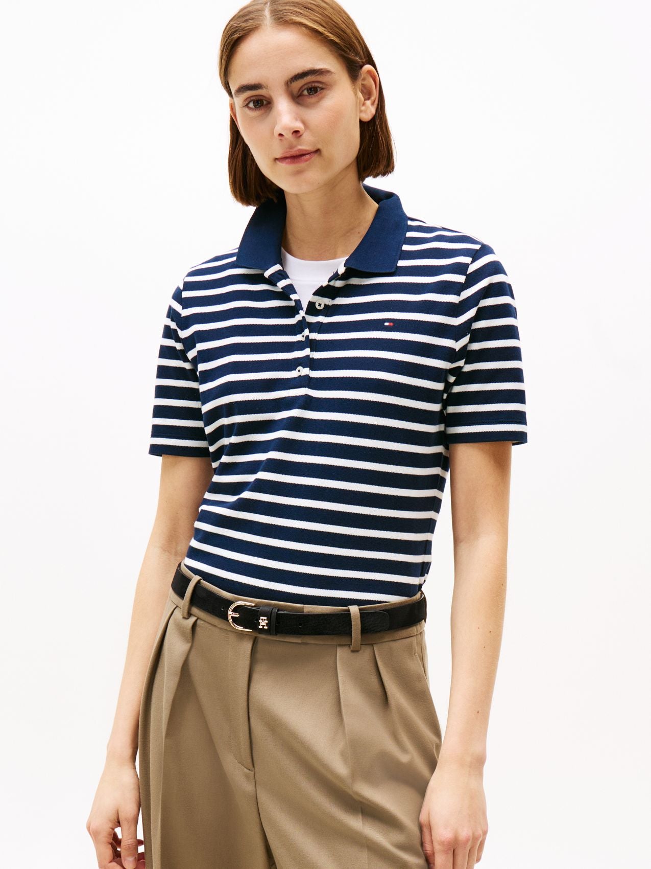 TOMMY HILFIGER 1985 Regular Fit Pique Polo Shirt