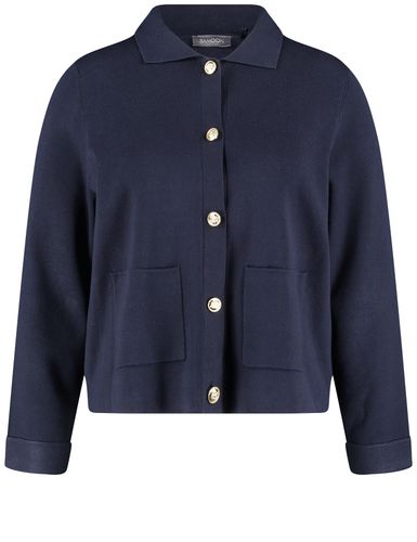 SAMOON JACKE STRICK 50