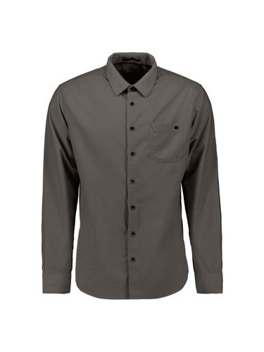 NO EXCESS Shirt Solid Fine Herringbone XXL