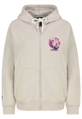 Modehaus Weingarten DOB Sweatjacke, langarm,Kapuze mit, light sand S