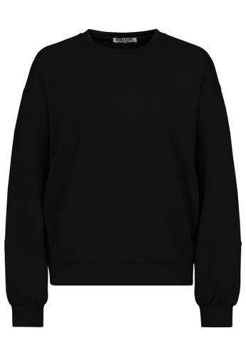 Modehaus Weingarten DOB Sweat, Crewneck, überschnittene, carbon black XS