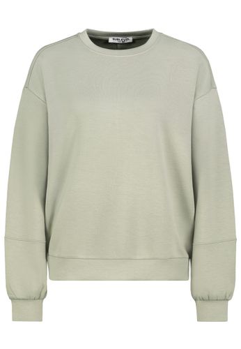 Modehaus Weingarten DOB Sweat, Crewneck, überschnittene, faded green L