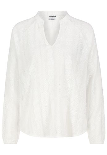 Modehaus Weingarten DOB Bluse, lang Arm mit Raglannaht, offwhite