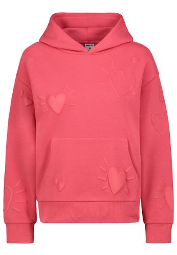 Modehaus Weingarten DOB Sweat, langarm, Kapuze mit Dart, signal pink S