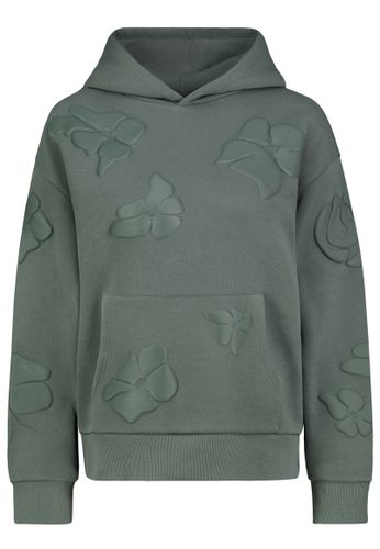 Modehaus Weingarten DOB Sweat, langarm, Kapuze mit Dart, pine green XS