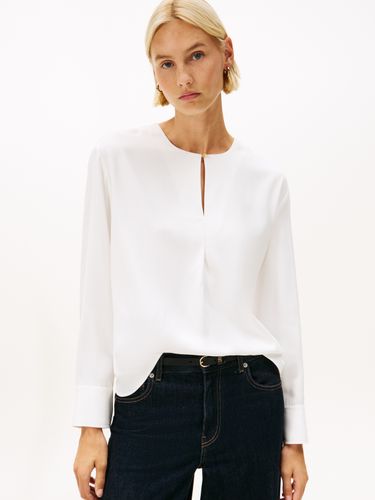 TOMMY HILFIGER SOFT VIS LS RELAXED BLOUSE 42
