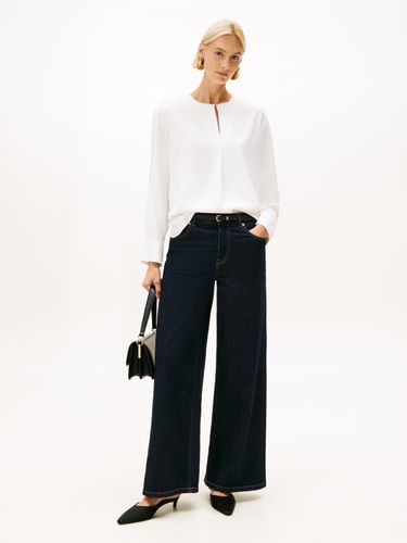 TOMMY HILFIGER SOFT VIS LS RELAXED BLOUSE