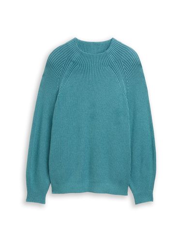 TOM TAILOR Plus Size - Loose Fit Strickpullover mit Stehkragen 50