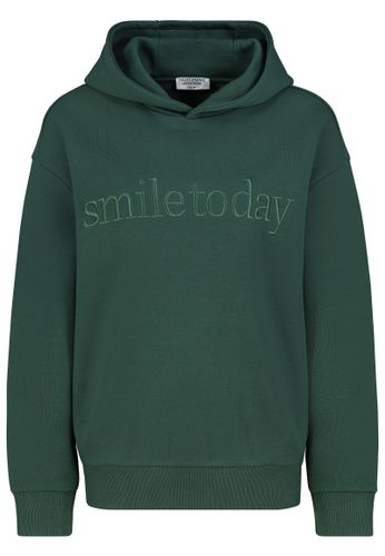 Modehaus Weingarten DOB Sweat hoodie, oversize, langarm, deep night green S