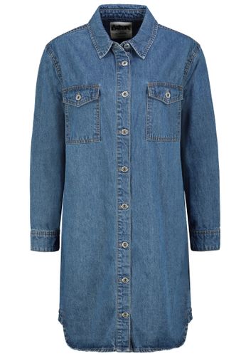 Modehaus Weingarten DOB Denim Kleid, Midi, oversized, middle blue denim M314 XL