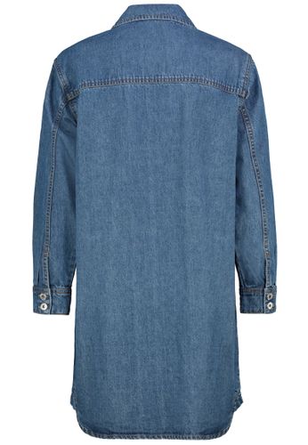 Modehaus Weingarten DOB Denim Kleid, Midi, oversized, middle blue denim M314