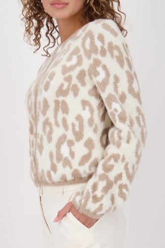 MONARI StrickjackeStrickjacke, truffle gemustert