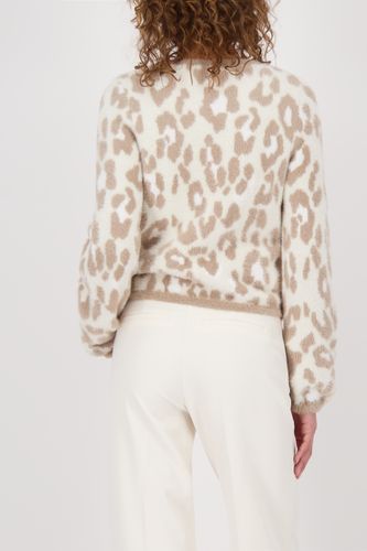 MONARI StrickjackeStrickjacke, truffle gemustert