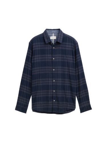 TOM TAILOR Regular Fit Hemd mit Logo-Stickerei XXL
