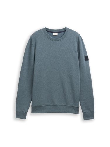 TOM TAILOR Sweatshirt in Melange-Optik XL