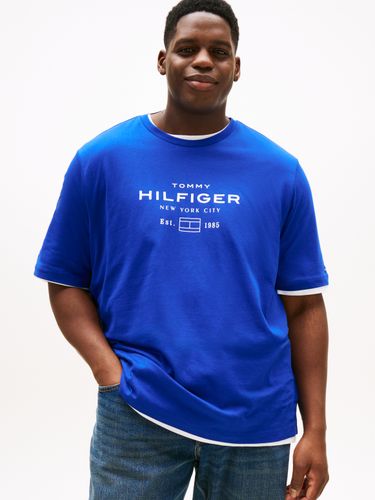 TOMMY HILFIGER BT-HILFIGER STACK GRAPHIC TEE-B 4XLT