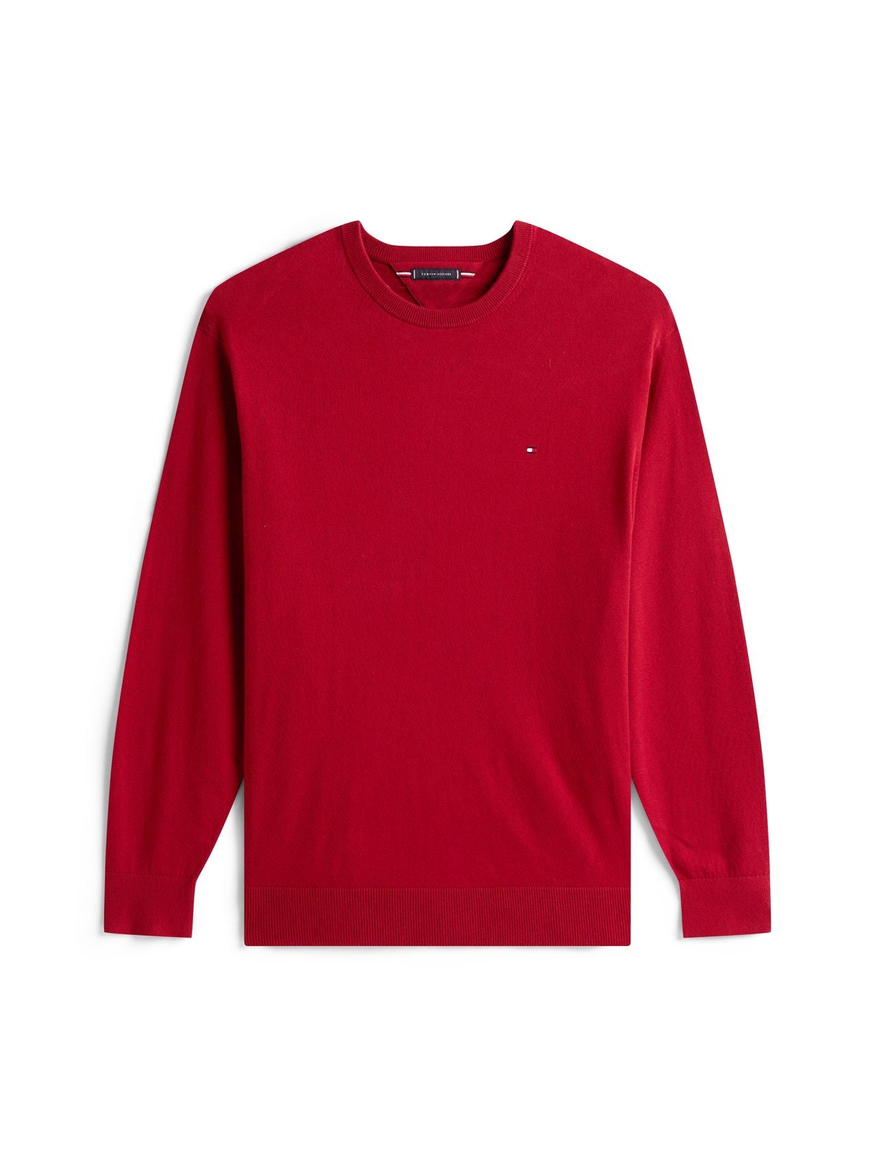 TOMMY HILFIGER BT-PIMA ORG CTN CASHMERE CN-B 5XLT